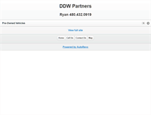 Tablet Screenshot of ddwpartners.com